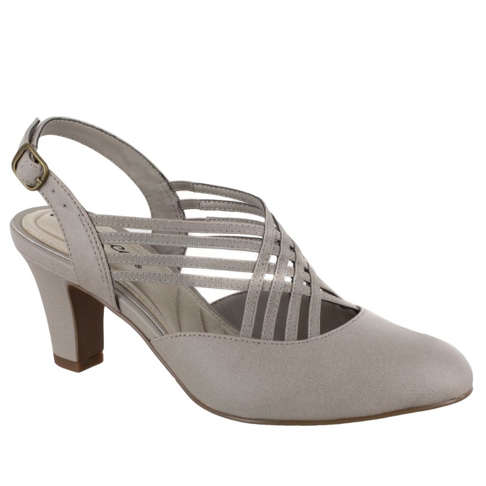Easy Street Oatmeal Sapphire Slingback Pump Size 10W